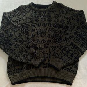 VINTAGE TRENDY GRANDPA SWEATER